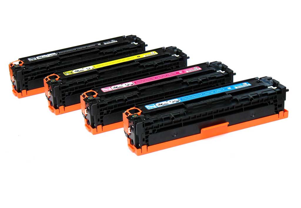 Compatible CB54XA ( CP1215/CP1515 ) Full Set of Toner Cartridges