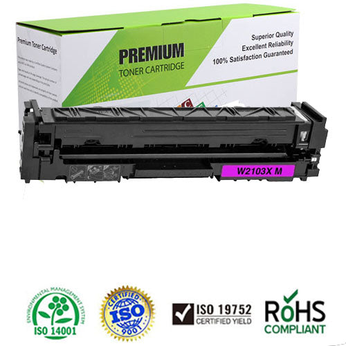 Compatible W2103X ( HP 210X ) Magenta Toner Cartridge-1