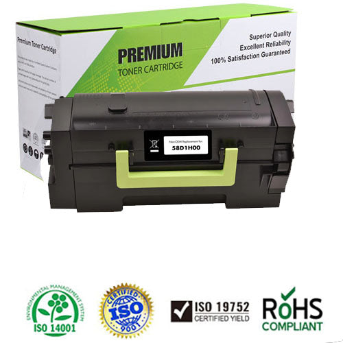 Compatible 58D1H00 ( MS823/MS826 ) 15K Toner Cartridge