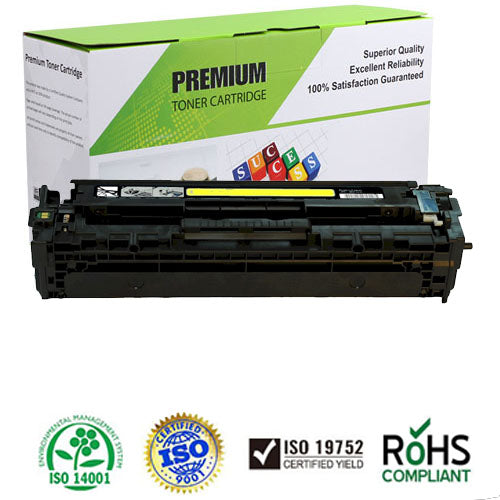Compatible CB542A ( CP1215/CP1515 ) Yellow Toner Cartridge