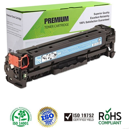 Compatible CC531A ( CP2025/CM2320 ) Cyan Toner Cartridge