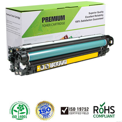 Compatible CE342A ( HP 651A ) Yellow Toner Cartridge-1