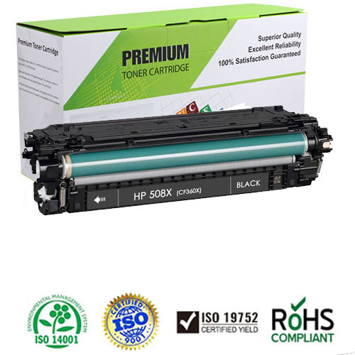 Compatible CF360X ( HP 508X ) High Capacity Black Toner Cartridge-1