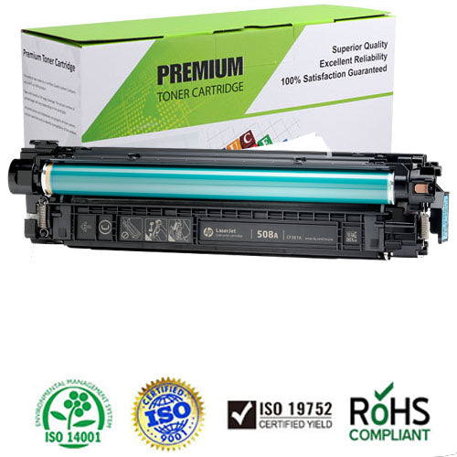 Compatible CF361A ( HP 508A ) Cyan Toner Cartridge