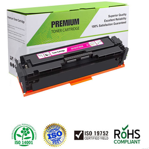 Compatible CF403X ( HP 201X ) Magenta Toner Cartridge-1
