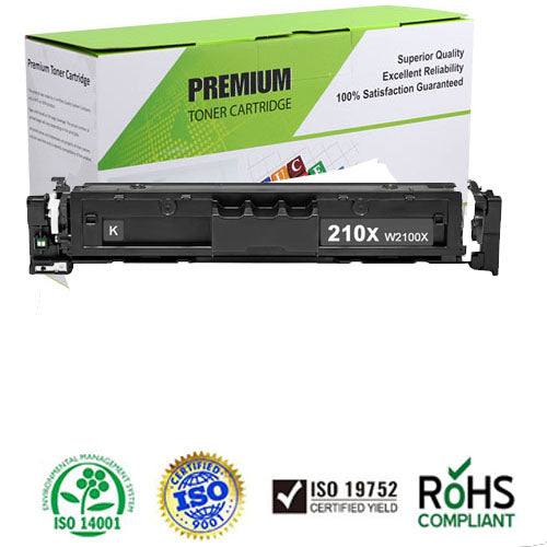 Compatible W2100X ( HP 210X ) Black Toner Cartridge-1