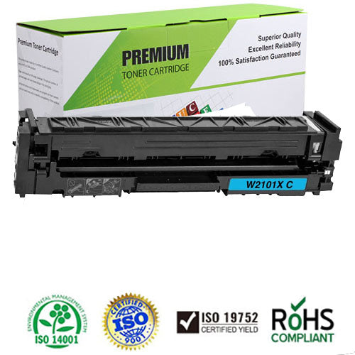 Compatible W2101X ( HP 210X ) Cyan Toner Cartridge-1