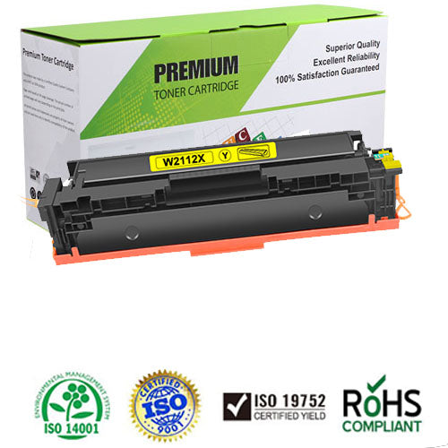 Compatible W2112X ( HP 206X ) High Capacity Yellow Toner Cartridge-1