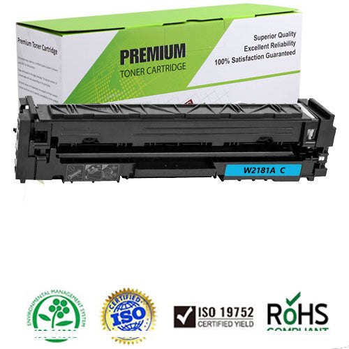 Compatible W2181A ( HP 218A ) Cyan Toner Cartridge-1
